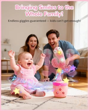 Tworiver Dancing Talking Cactus Toys for Toddler.Mimicking Cactus Toy for Baby Boys Girls 18 Months+