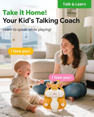 Tworiver Talking Hamster Toy for Toddlers 2–4.