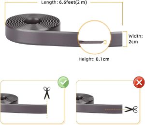 Tikom Boundary Stripes for Robot Vacuum G8000 Max. G8000 and G8000 Pro 6.6ft*2 (2m*2)