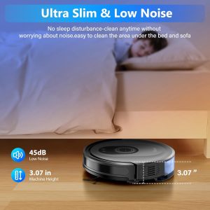 Amazon.com – Tikom Robot Vacuum and Mop Combo. 5000Pa Robotic Vacuum Cleaner. App & Remote Control. Self-Charge(G8000 Max)