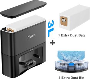 Tikom Self-Empty Base Only for 6000Pa L8000 Pro Robot Vacuum.