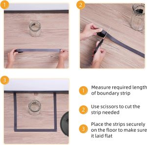 Tikom Boundary Stripes for Robot Vacuum G8000 Max. G8000 and G8000 Pro 6.6ft*2 (2m*2)