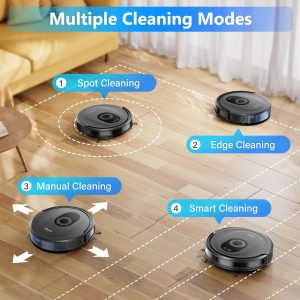 Amazon.com – Tikom Robot Vacuum and Mop Combo. 5000Pa Robotic Vacuum Cleaner. App & Remote Control. Self-Charge(G8000 Max)